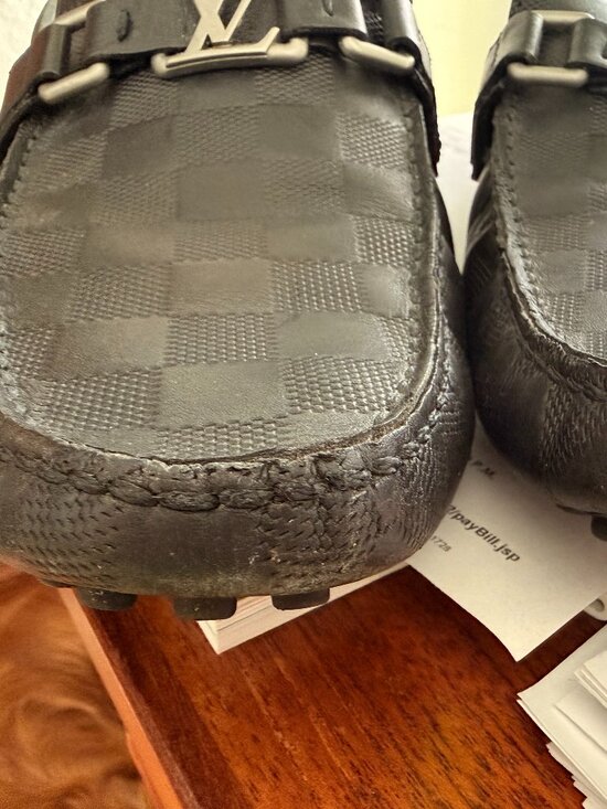 Louis Vuitton Damier Infini Hockenheim Moccasin size 7.5 main image 7